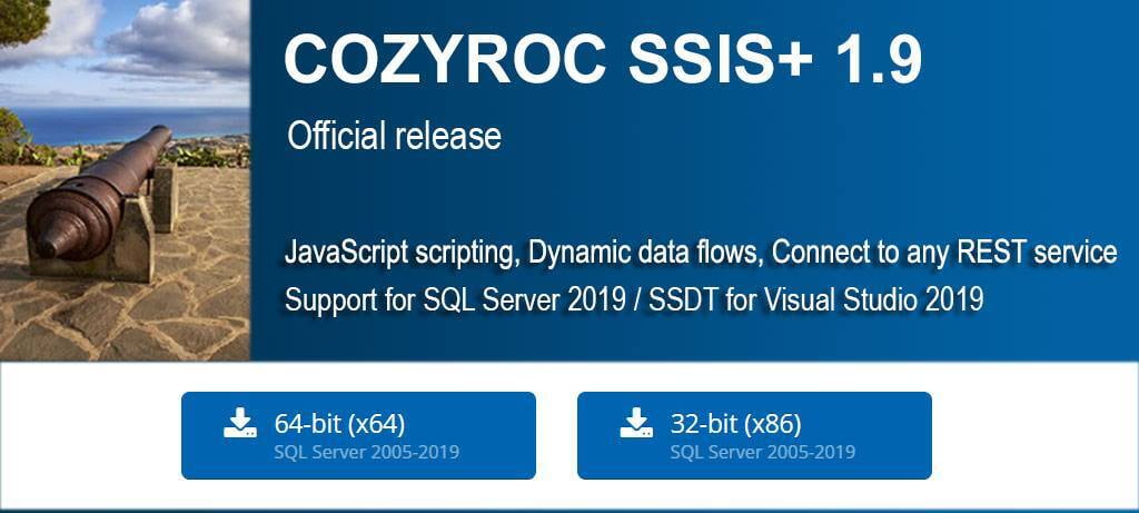 COZYROC SSIS+ 1.9 è disponibile: ecco tutte le novità